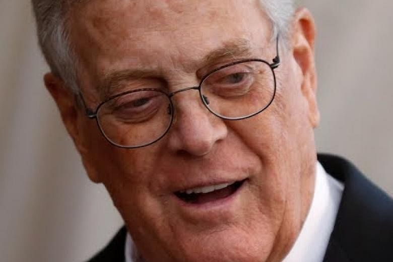 David Koch, miliarder donor untuk penyebab Republik, meninggal pada usia 79