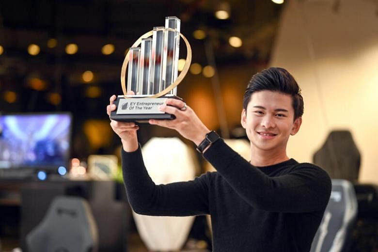 Salah satu pendiri Secretlab Ian Ang dinobatkan sebagai Singapore’s Entrepreneur of the Year