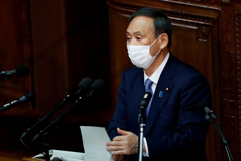 PM Jepang Yoshihide Suga mengisyaratkan kesiapan untuk paket stimulus baru di tengah wabah Covid-19