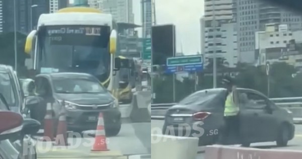 ‘Hukuman terbaik yang pernah ada’: Pengemudi dipaksa putar balik kembali ke JB setelah terjebak di jalur bus Causeway, Singapore News