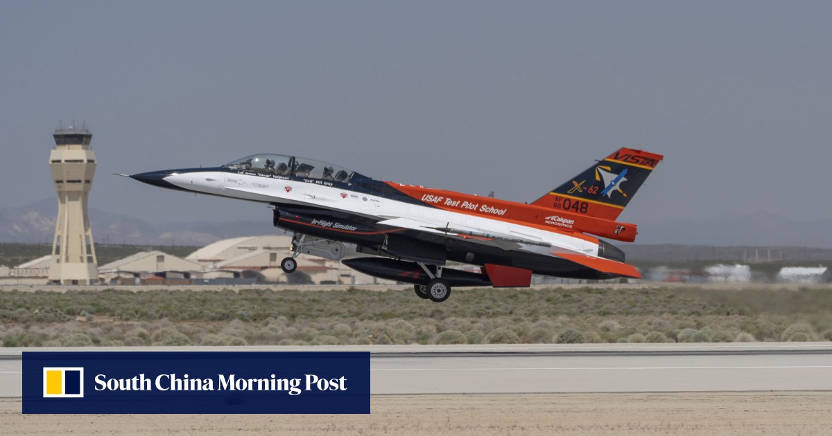 Jet F-16 bertenaga AI Angkatan Udara AS muncul dalam pertempuran udara dengan pilot manusia