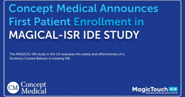 CONCEPT MEDICAL MENGUMUMKAN PENDAFTARAN PASIEN PERTAMA DALAM STUDI IDE “MAGICAL-ISR” DI AS, Berita Bisnis